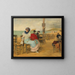 On the promenade - Vicente Palmaroli y González — framed artwork on a wall