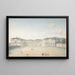 Cour of the Château de Saint-Cloud - Victor Jean Nicolle — framed artwork on a wall