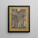 Rune of an ancient bathhouse - Victor Jean Nicolle — framed artwork on a wall