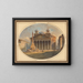 Le Panthéon - Victor Jean Nicolle — framed artwork on a wall