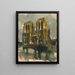 Notre-Dame Paris - Victor Alfred Lundy — framed artwork on a wall