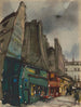 Place Saint - André - des - Arts, Paris, between Suger Street and Saint - André - des - Arts Street - Victor Alfred Lundy — artwork view