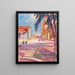 Plaza Nochistlán Mexico - Victor Alfred Lundy — framed artwork on a wall