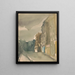 Study, Saint - Julien - le - Pauvre street, Paris 5th - Victor Alfred Lundy — framed artwork on a wall