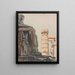 Temple of Luxor - Victor Alfred Lundy — framed artwork on a wall