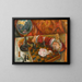 Nature morte à la poupée - Victor Barthe — framed artwork on a wall