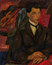 Portrait painting of Dimitri Sangaroff - Victor Barthe — artwork view