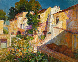 Village provençal - Victor Charreton — artwork view