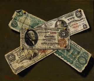 Monnaie papier américaine - Victor Dubreuil — artwork view
