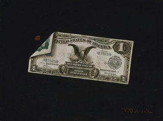 Certificat d'argent d'un dollar - Victor Dubreuil — artwork view