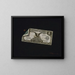 Certificat d'argent d'un dollar - Victor Dubreuil — framed artwork on a wall