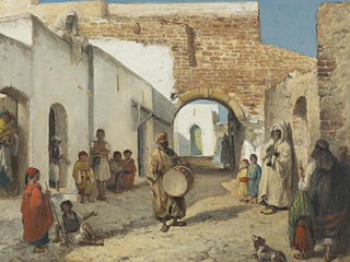 The Musicians of Tangier - Victor Eeckhout — artwork view