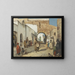 The Musicians of Tangier - Victor Eeckhout — framed artwork on a wall