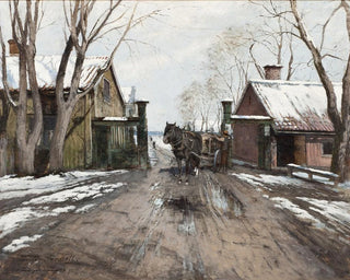 the city toll barrier - Victor Forssell — artwork view