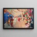 A masked ball on a ship - Victor Gabriel Gilbert — framed artwork on a wall