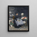 La marchande de fleurs - Victor Gabriel Gilbert — framed artwork on a wall