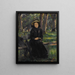 The Grand Sunday Rest Mrs Victor Gilbert - Victor Gabriel Gilbert — framed artwork on a wall