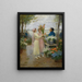 Les Glaïeuls - Victor Gabriel Gilbert — framed artwork on a wall