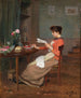 Lire les nouvelles - Victor Gabriel Gilbert — artwork view