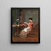 Lire les nouvelles - Victor Gabriel Gilbert — framed artwork on a wall