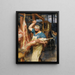 The Butcher - Victor Gabriel Gilbert — framed artwork on a wall