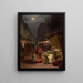 The Fruit Seller - Victor Gabriel Gilbert — framed artwork on a wall