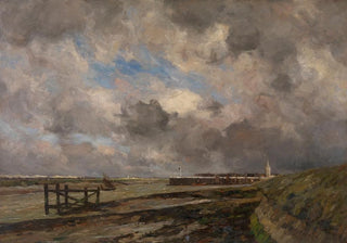 Rainy Weather in Nieuport - Victor Gilsoul — artwork view