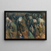 Emigrants - Victor Hageman — framed artwork on a wall