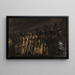 Jersey Breakwater Painting - Victor Hugo — framed artwork on a wall