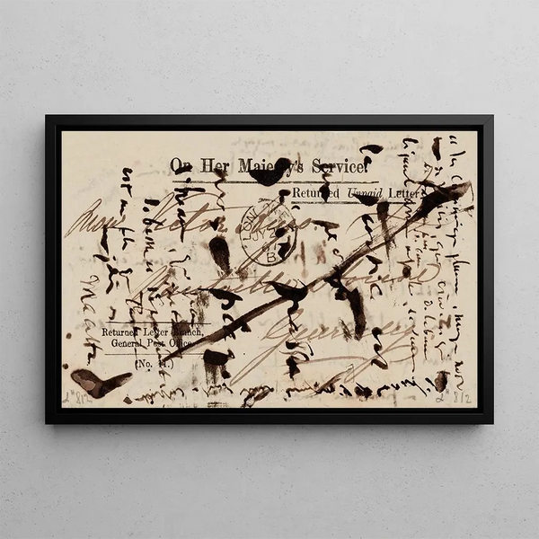 Copeau for La Voix de Guernesey II le denier de Saint-Pierre - Victor Hugo — framed artwork on a wall