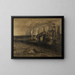 Dolmens and Menhirs - Victor Hugo — framed artwork on a wall