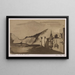 Spain, one of my castles - Victor Hugo — framed artwork on a wall