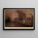 Spain One of my castles - Victor Hugo — framed artwork on a wall