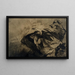 La Nuit - Victor Hugo — framed artwork on a wall
