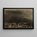 The Dead City - Victor Hugo — framed artwork on a wall