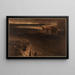 The Two Castles - Victor Hugo — framed artwork on a wall