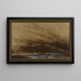 Marine Painting - Victor Hugo — framed artwork on a wall