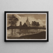 Morning Painting - Victor Hugo — framed artwork on a wall