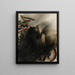 Night Vision Painting - Victor Hugo — framed artwork on a wall