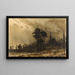 Landscape Painting - Victor Hugo — framed artwork on a wall