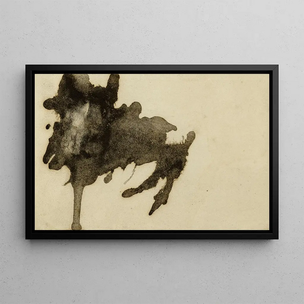Tache Dentelle - Victor Hugo — framed artwork on a wall