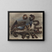 Victor Hugo - Victor Hugo — framed artwork on a wall