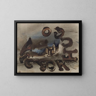 Victor Hugo - Victor Hugo — framed artwork on a wall