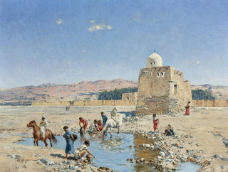 An Oasis - Victor Huguet — artwork view