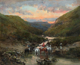 Ravin près de Biskra - Victor Huguet — artwork view