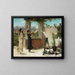 Dancers in the temple - Victor Lagye — framed artwork on a wall
