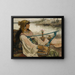 La lyre - Victor Lagye — framed artwork on a wall