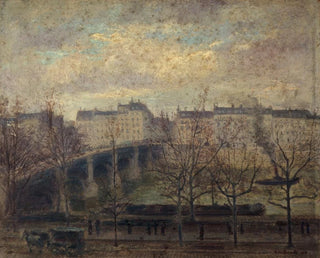 Le pont de la Tournelle - Victor Lecomte — artwork view