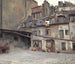La cour de l'auberge du Cheval Blanc, rue Mazet - Victor Marec — artwork view