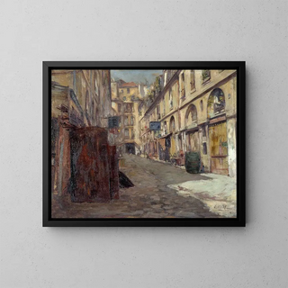 The Dragon's Court - Victor Marec — framed artwork on a wall